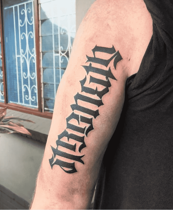 Ambigram Tattoo Photo