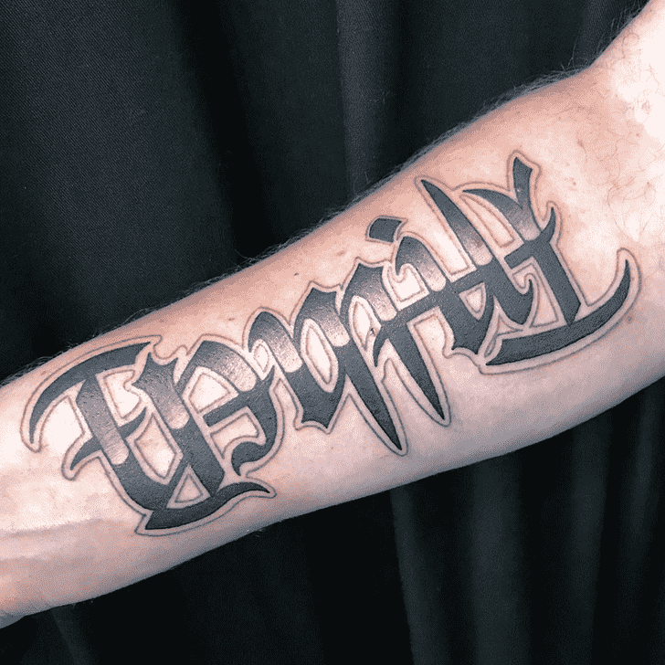 Ambigram Tattoo Photos