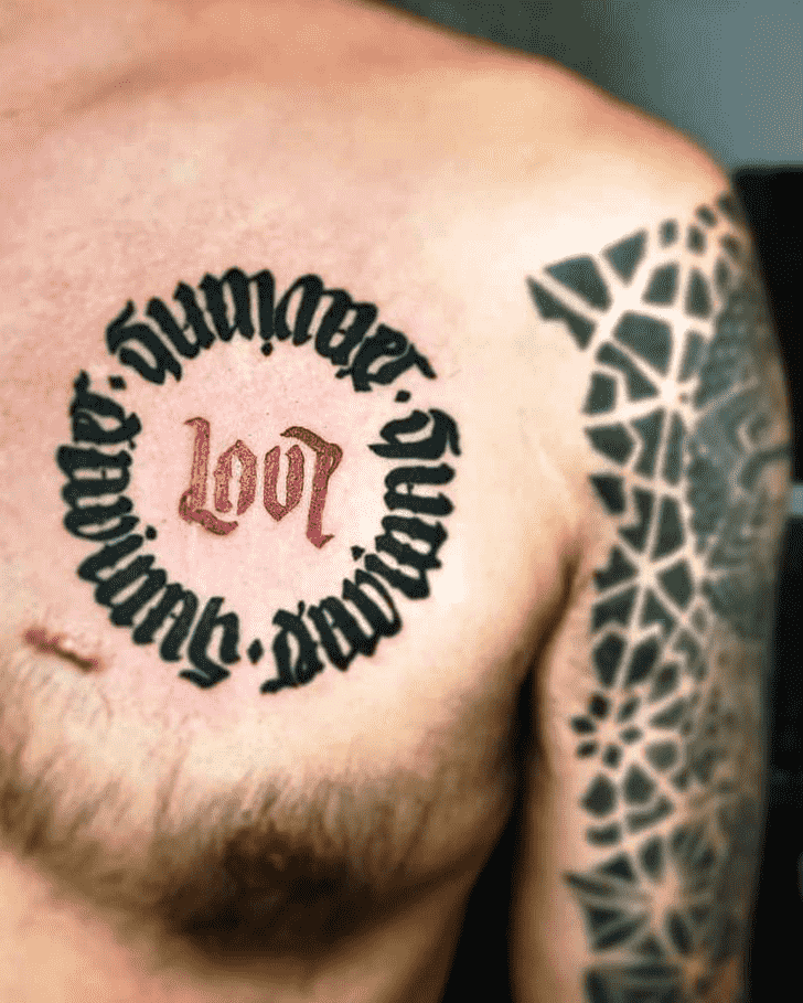 Ambigram Tattoo Photo