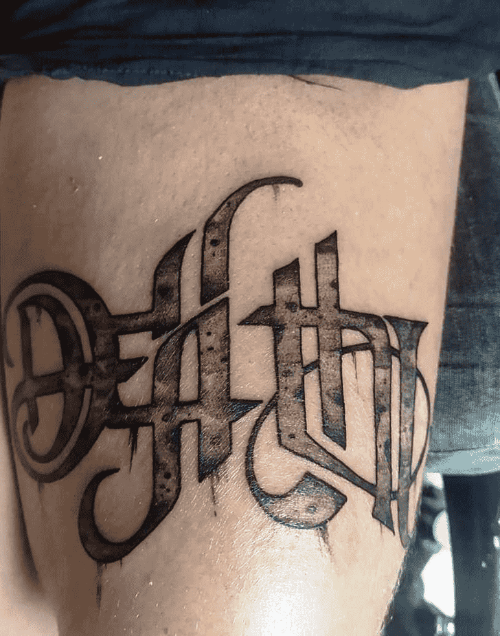 Ambigram Tattoo Portrait