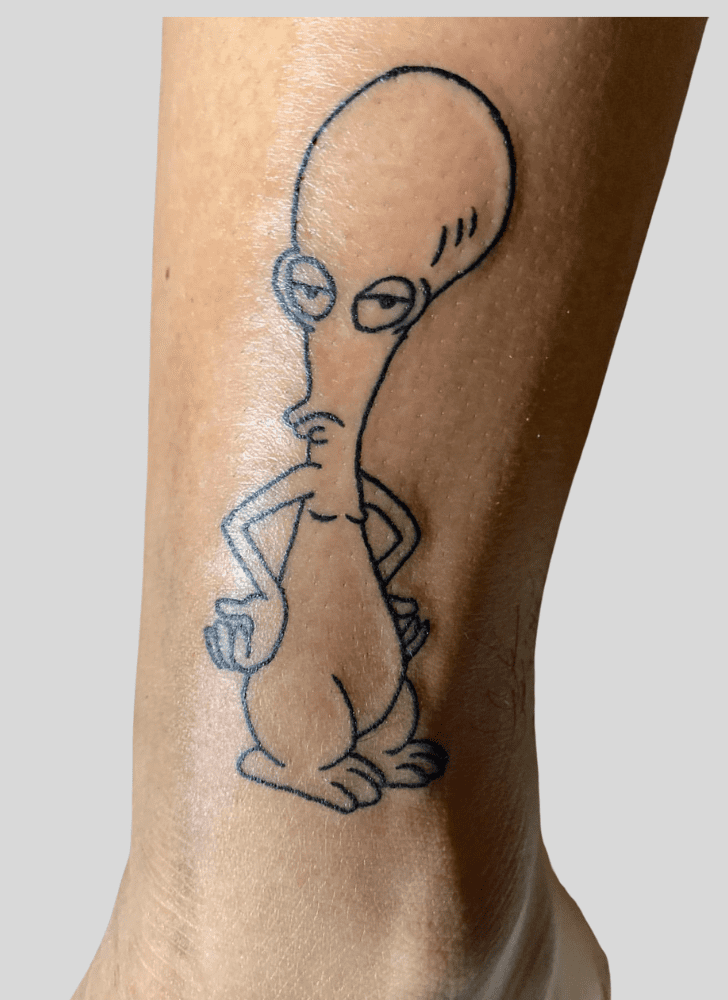 American Dad Tattoo Figure