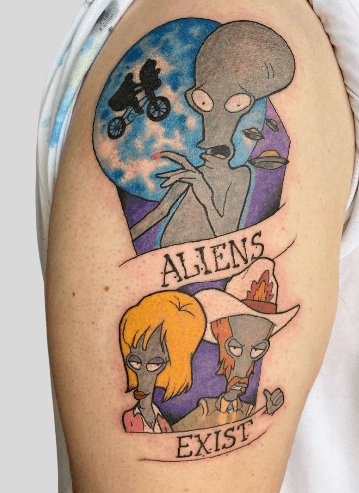 American Dad Tattoo Photos