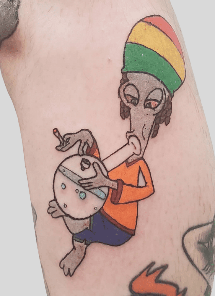 American Dad Tattoo Photo