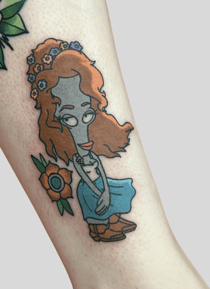 American Dad Tattoo Portrait