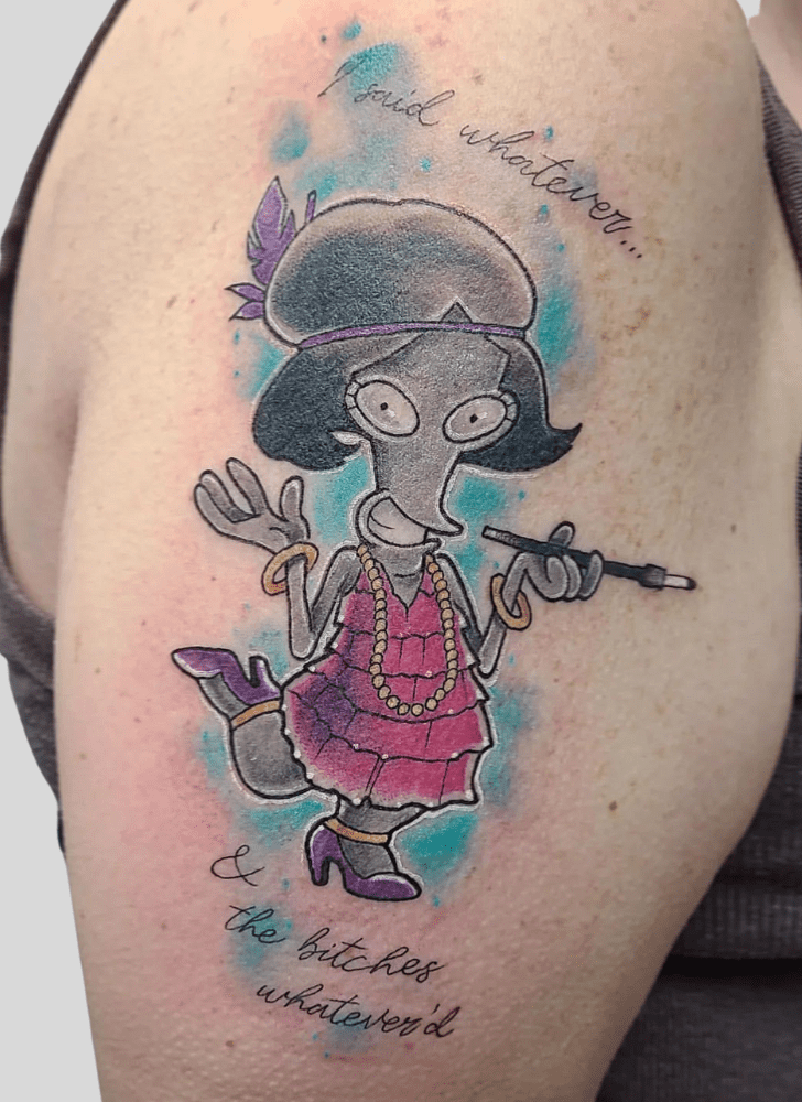 American Dad Tattoo Design Image