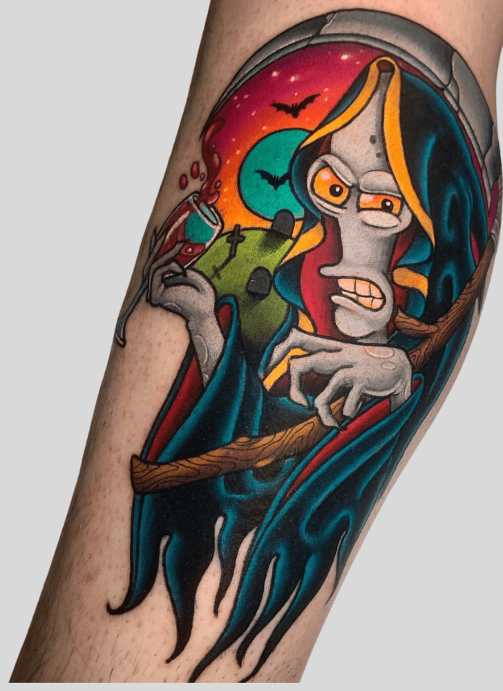 American Dad Tattoo Portrait