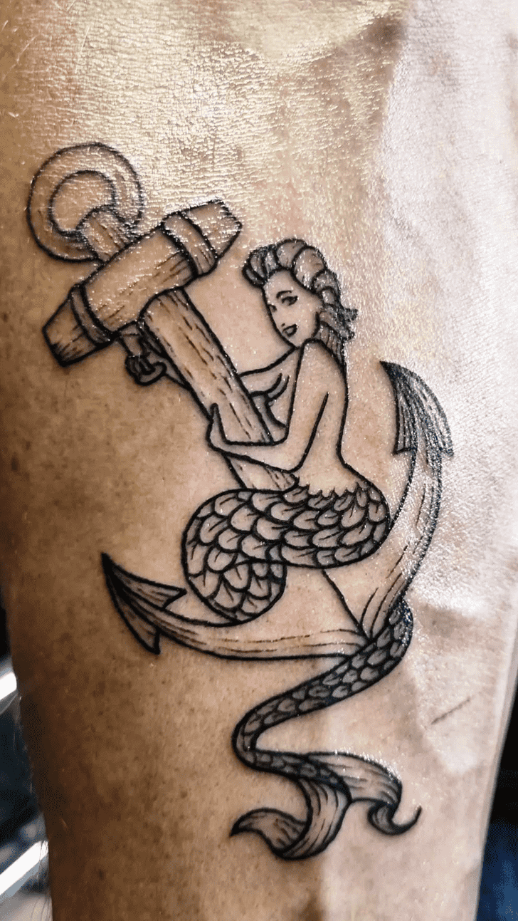 Anchor Tattoo Figure