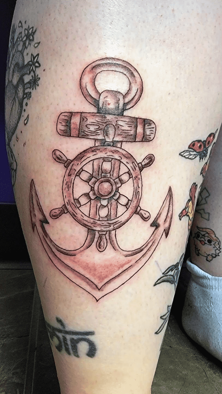 Anchor Tattoo Photograph