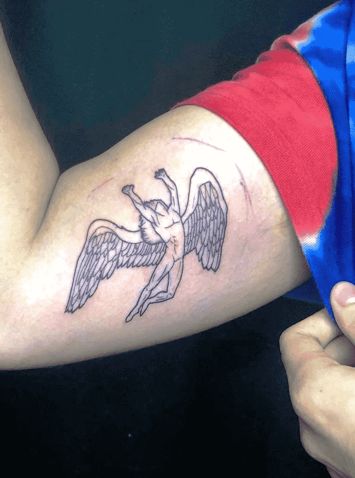 Angel Tattoo Photograph