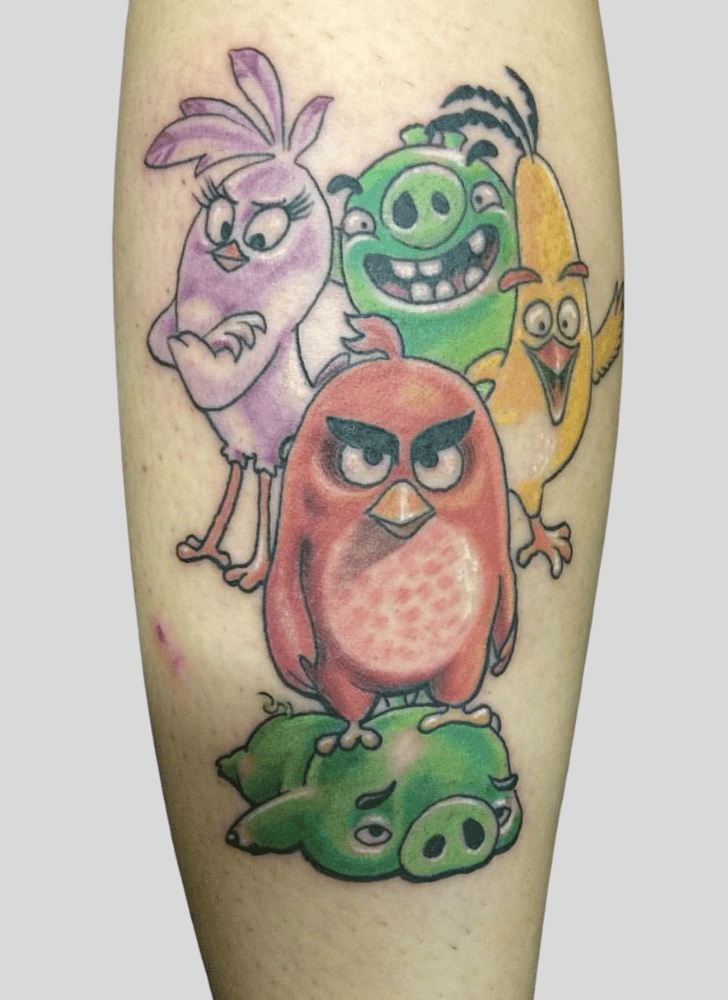 Angry Birds Tattoo Picture