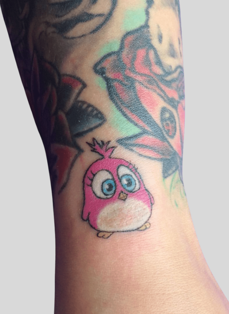 Angry Birds Tattoo Figure