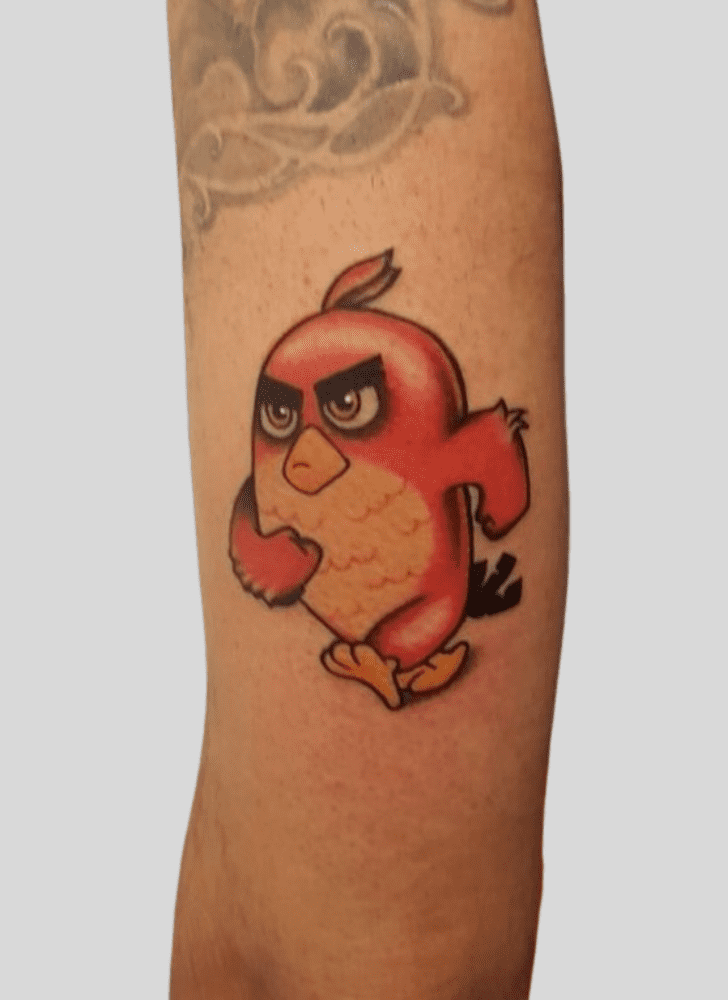 Angry Birds Tattoo Photograph