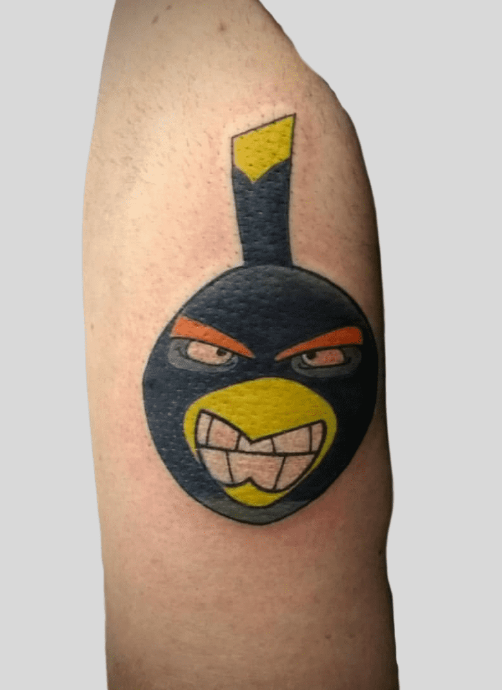 Angry Birds Tattoo Shot