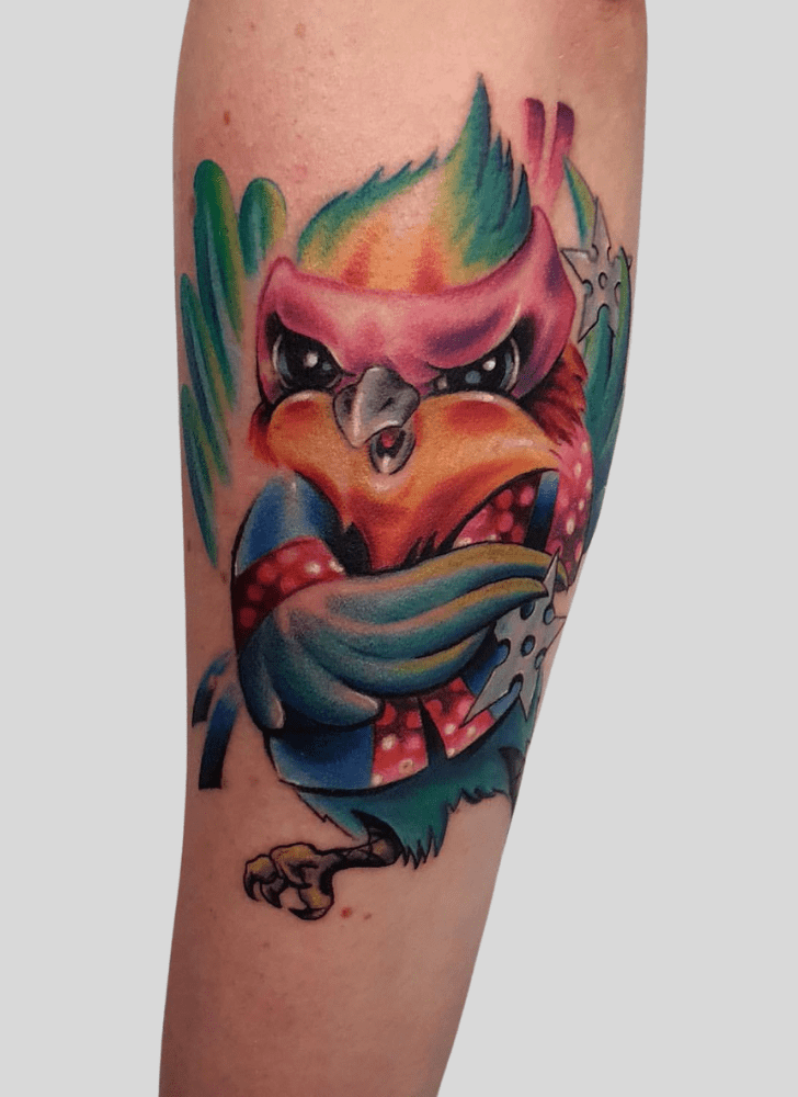 Angry Birds Tattoo Figure