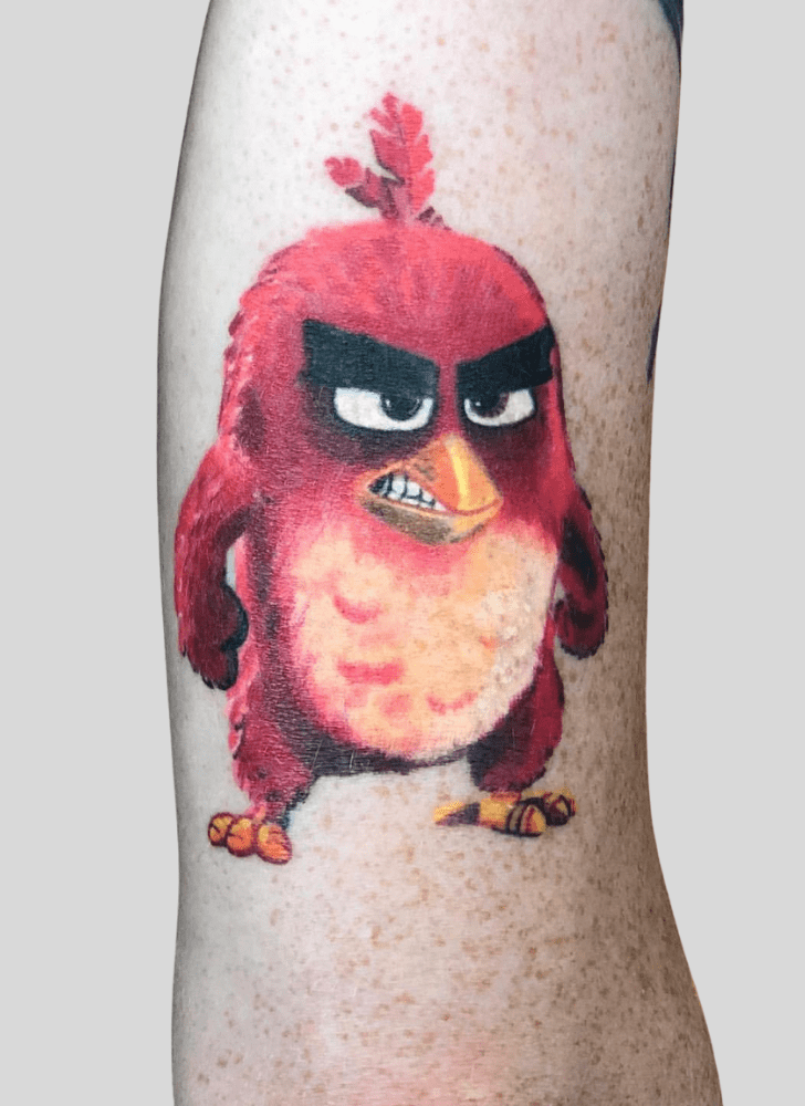 Angry Birds Tattoo Portrait