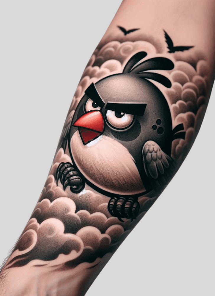 Angry Birds Tattoo Picture