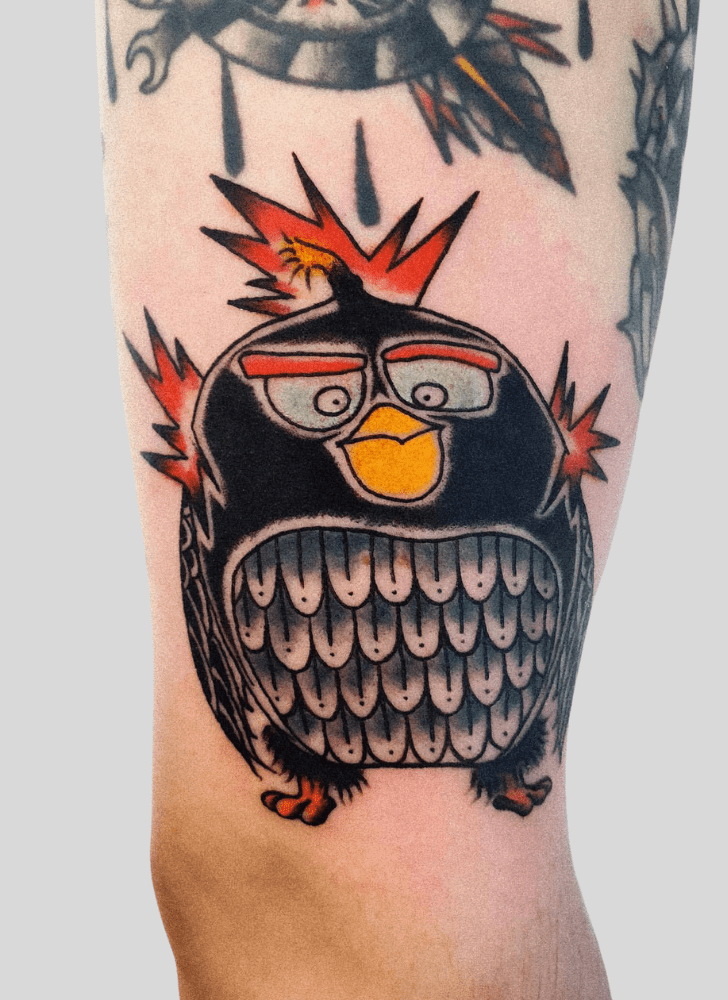 Angry Birds Tattoo Photo