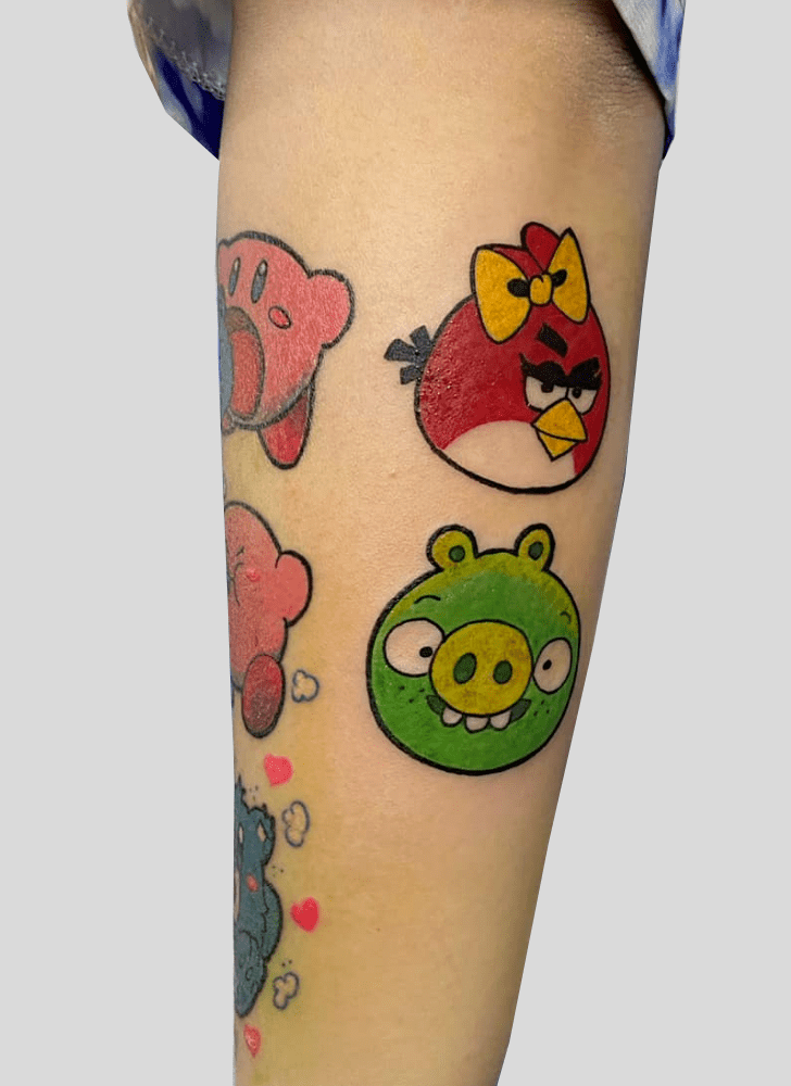 Angry Birds Tattoo Snapshot