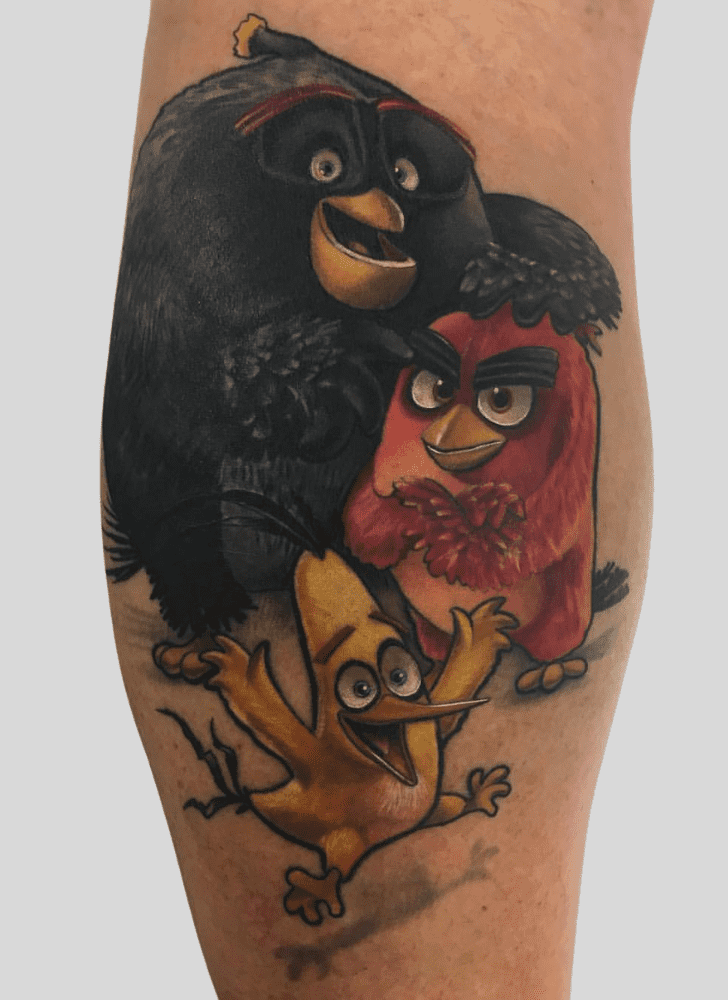 Angry Birds Tattoo Photo