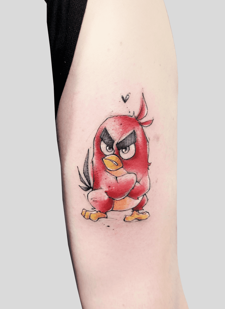 Angry Birds Tattoo Figure