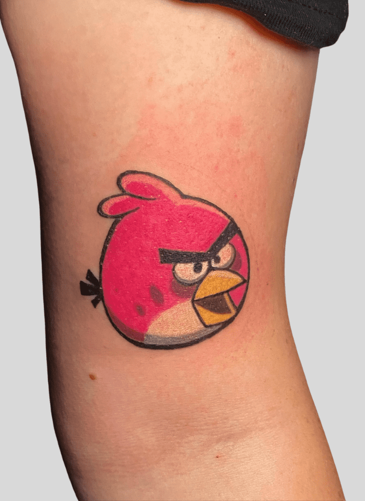 Angry Birds Tattoo Photograph