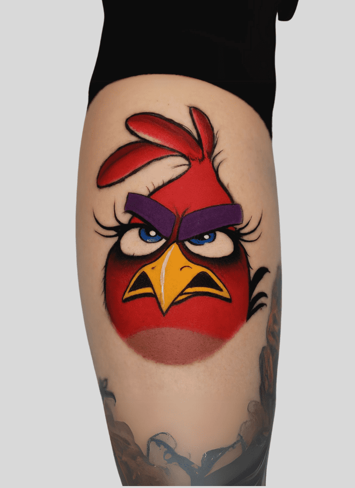 Angry Birds Tattoo Ink