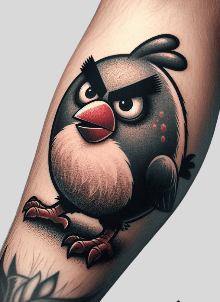 Angry Birds Tattoo Photos