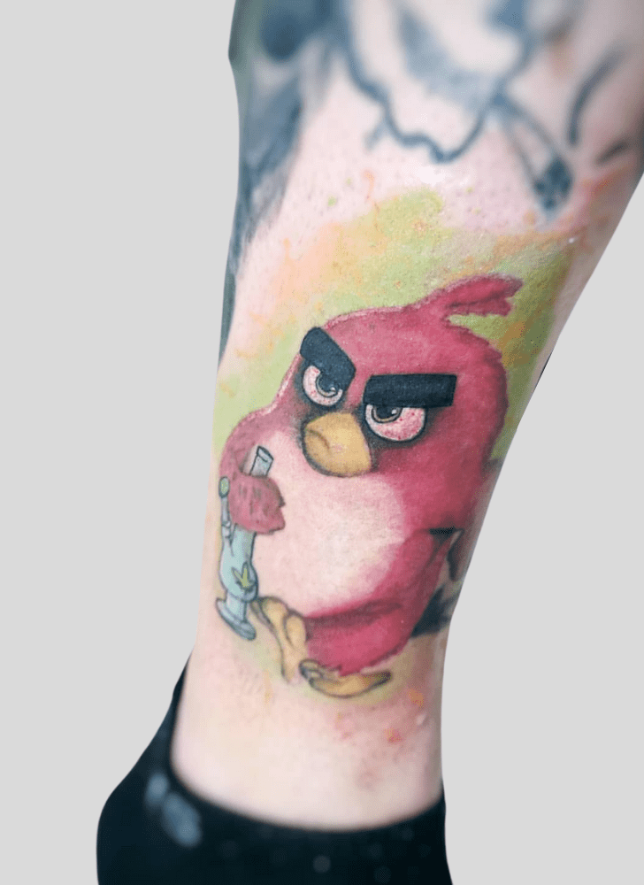 Angry Birds Tattoo Figure