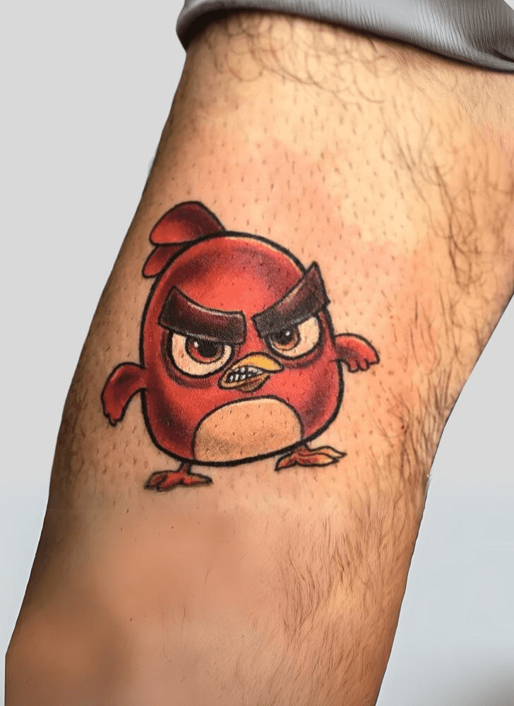 Angry Birds Tattoo Portrait