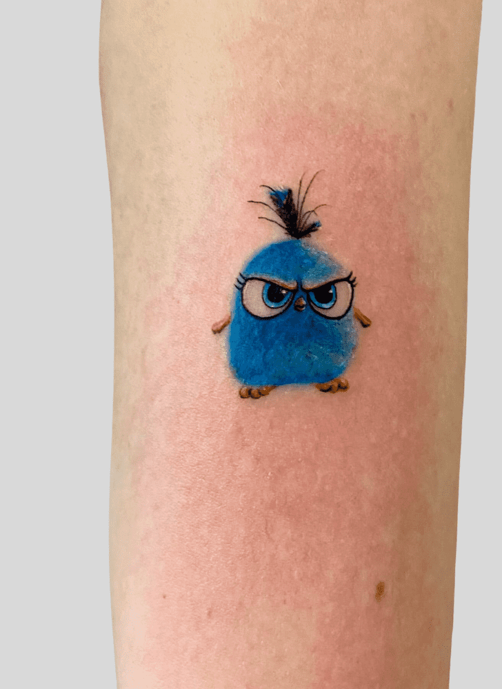 Angry Birds Tattoo Shot