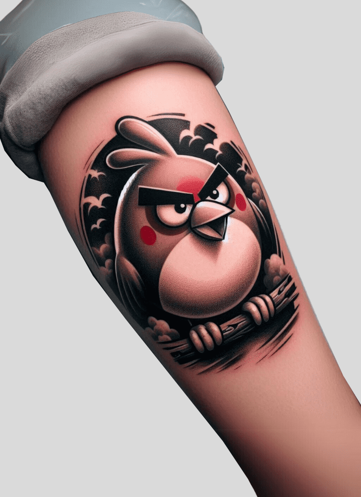 Angry Birds Tattoo Snapshot