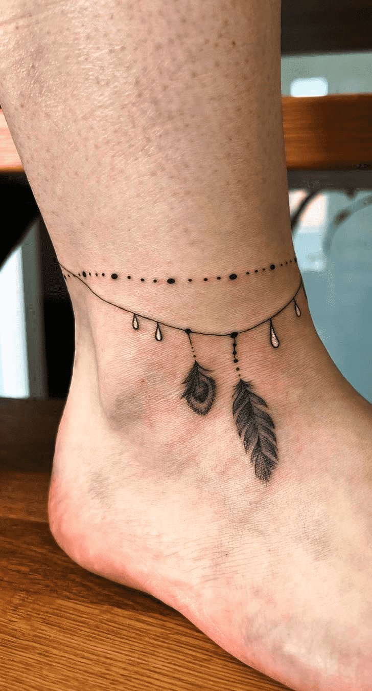 Ankle Bone Tattoo Photo