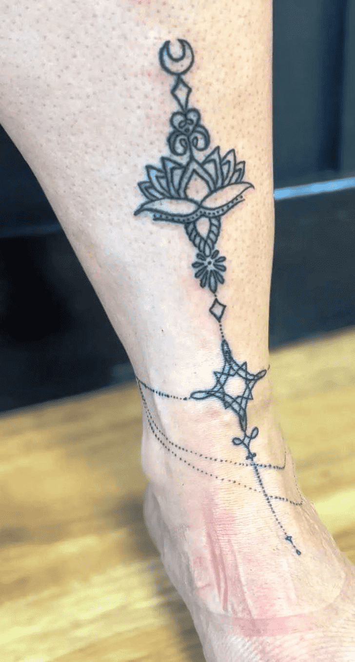 Ankle Bone Tattoo Photograph