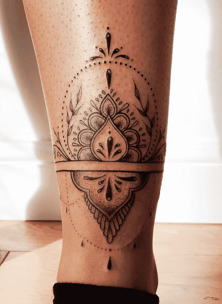 Ankle Tattoo Photograph