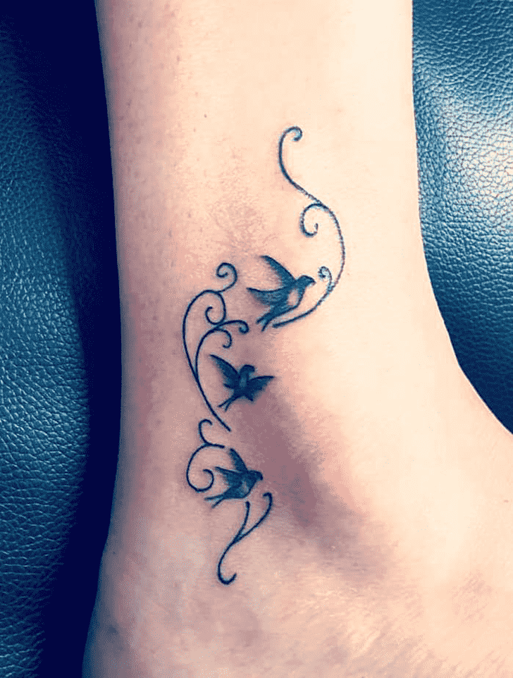 Ankle Tattoo Snapshot