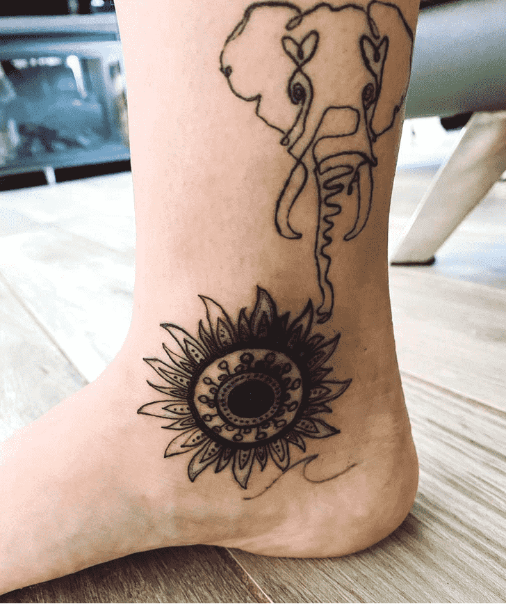 Ankle Tattoo Photos