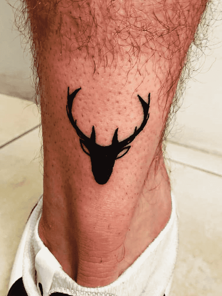 Ankle Tattoo Figure