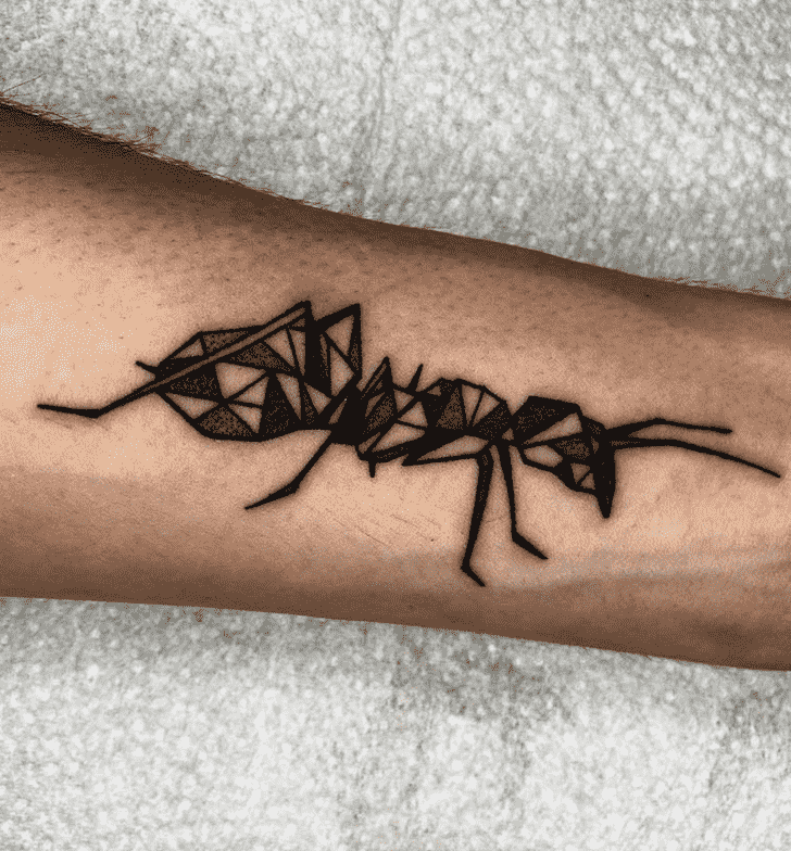 Ant Tattoo Design Image