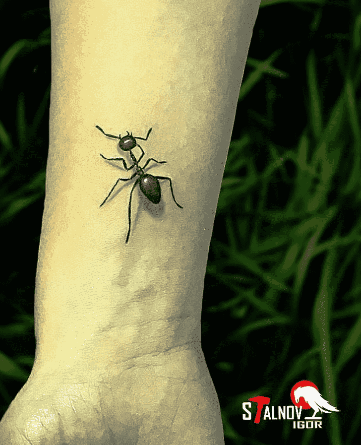 Ant Tattoo Figure