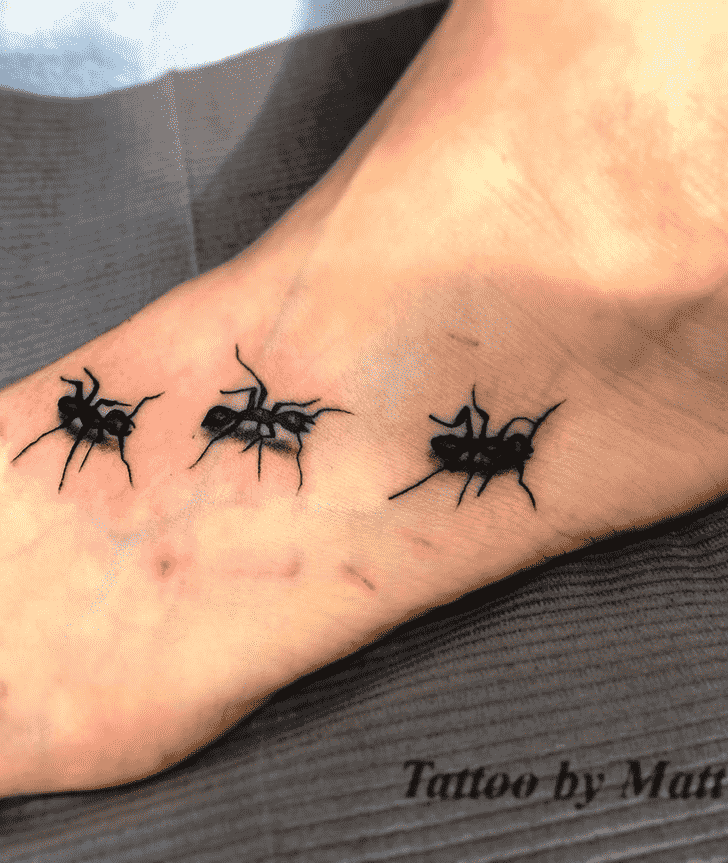 Ant Tattoo Figure