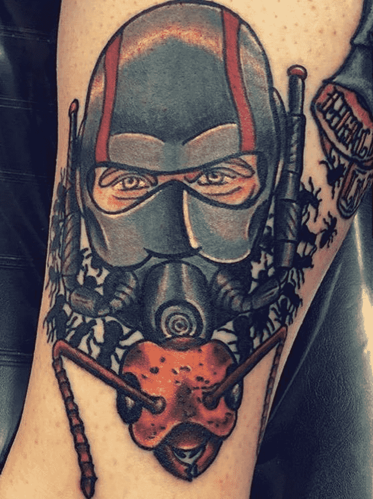 Antman Tattoo Portrait