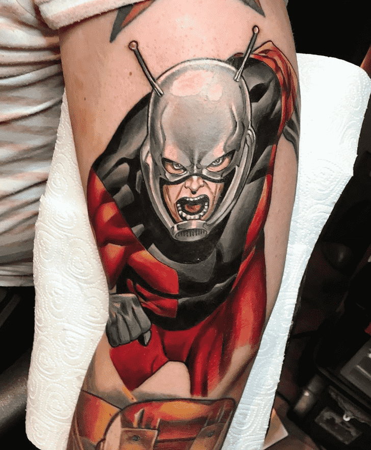 Antman Tattoo Figure