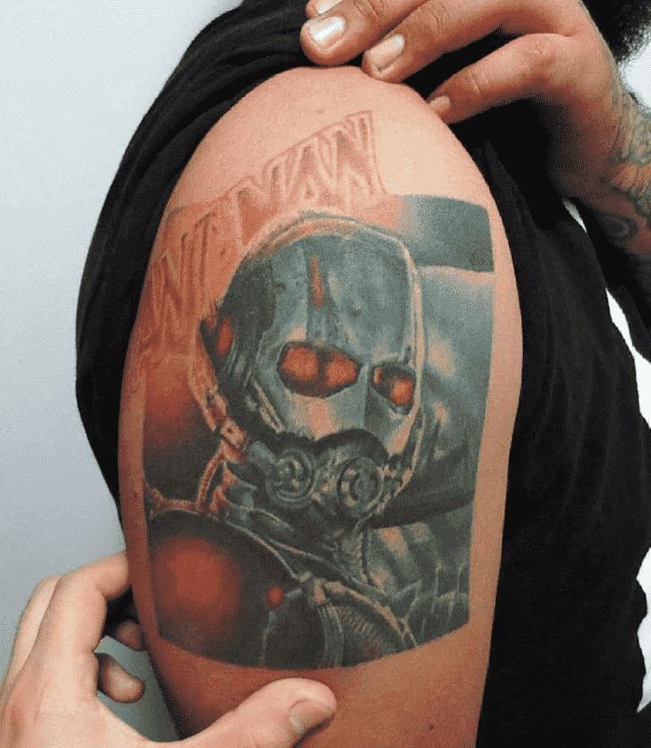 Antman Tattoo Portrait