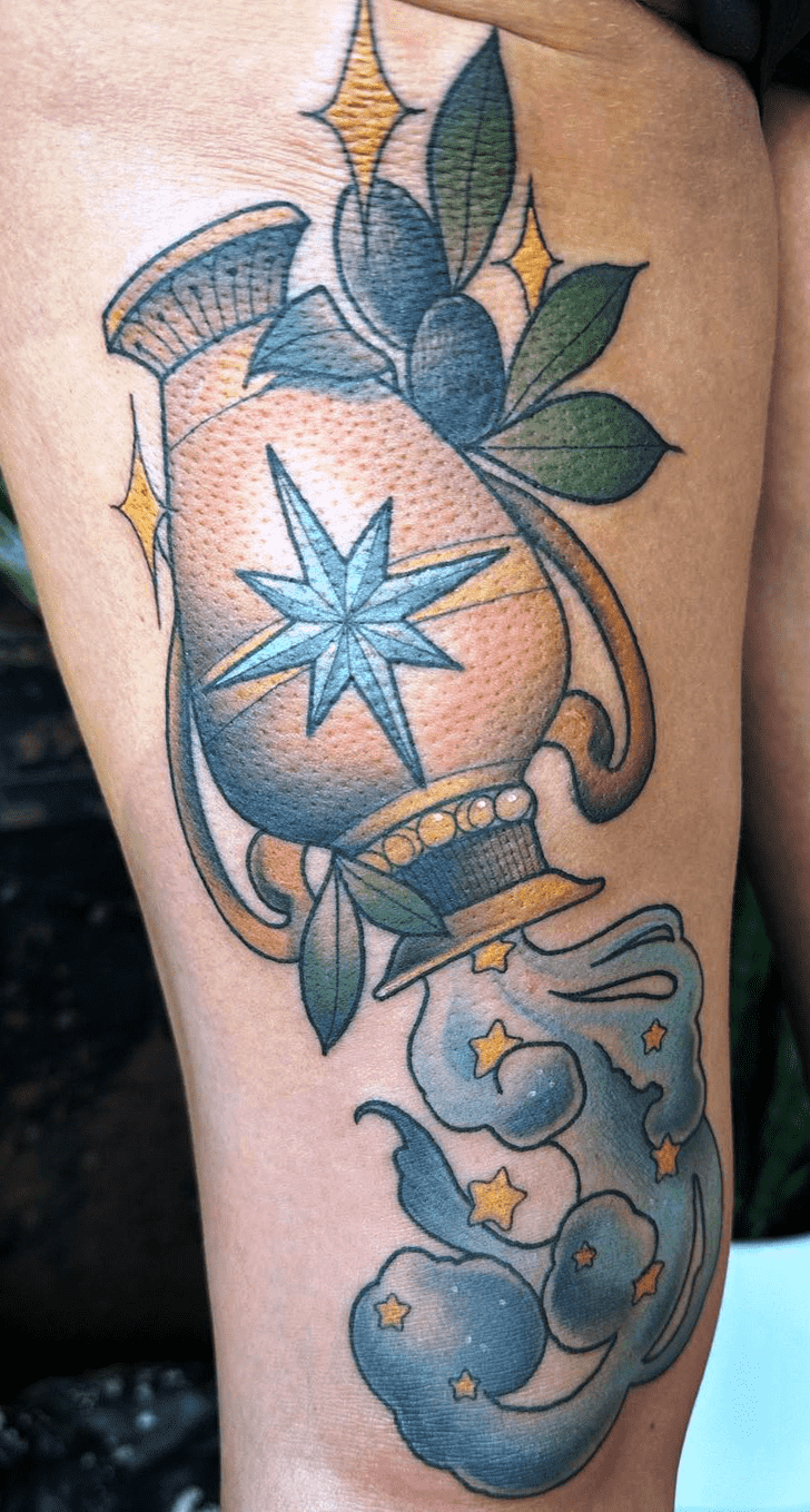 Aquarius Tattoo Snapshot