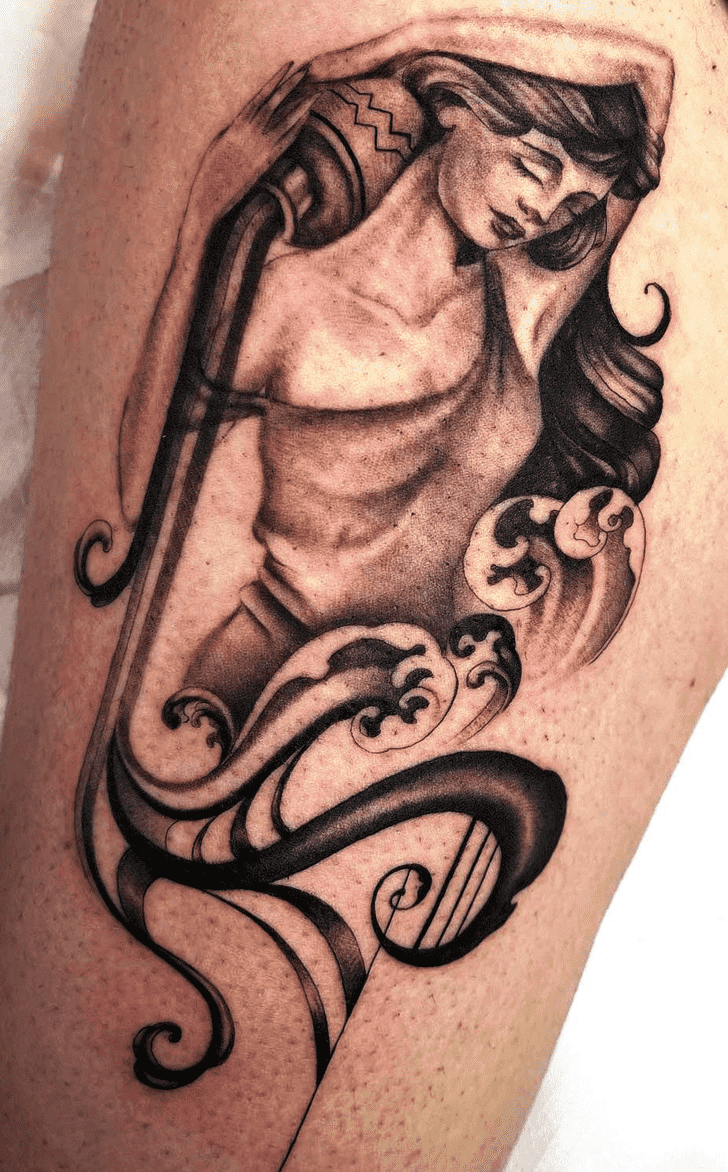 Aquarius Tattoo Snapshot