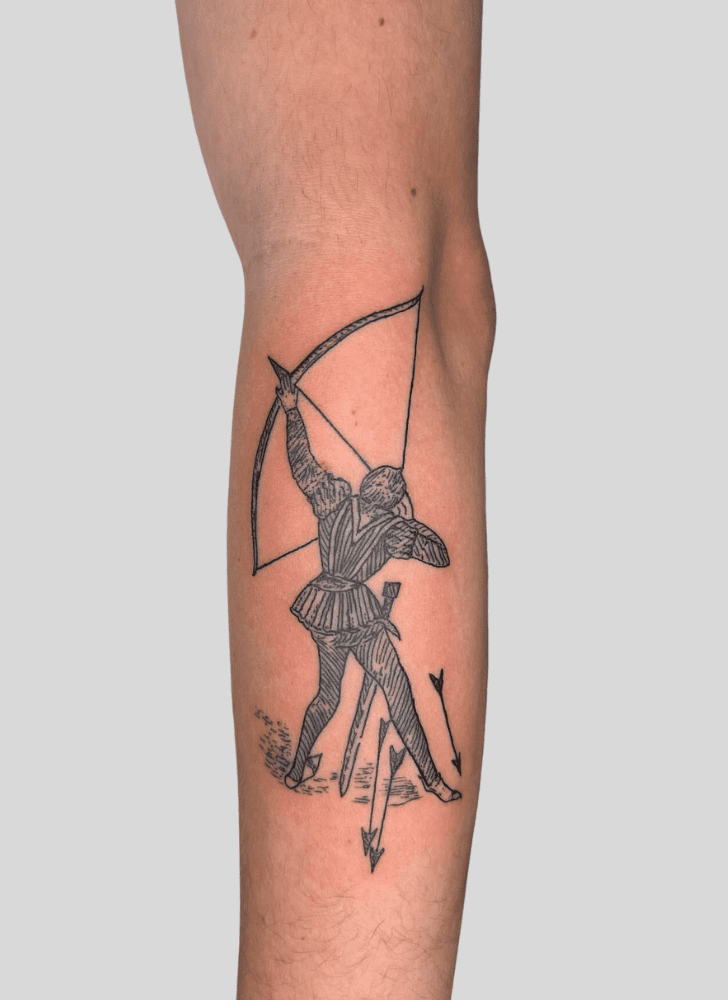 Archery Tattoo Design Image