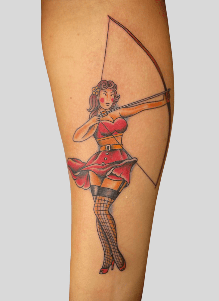 Archery Tattoo Shot