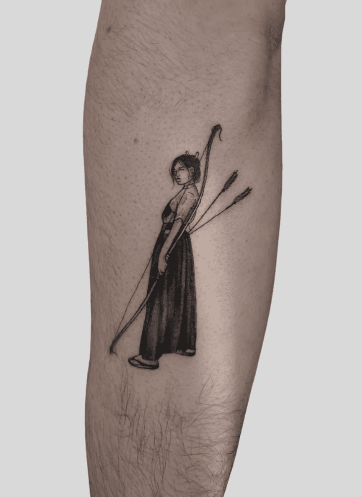 Archery Tattoo Snapshot