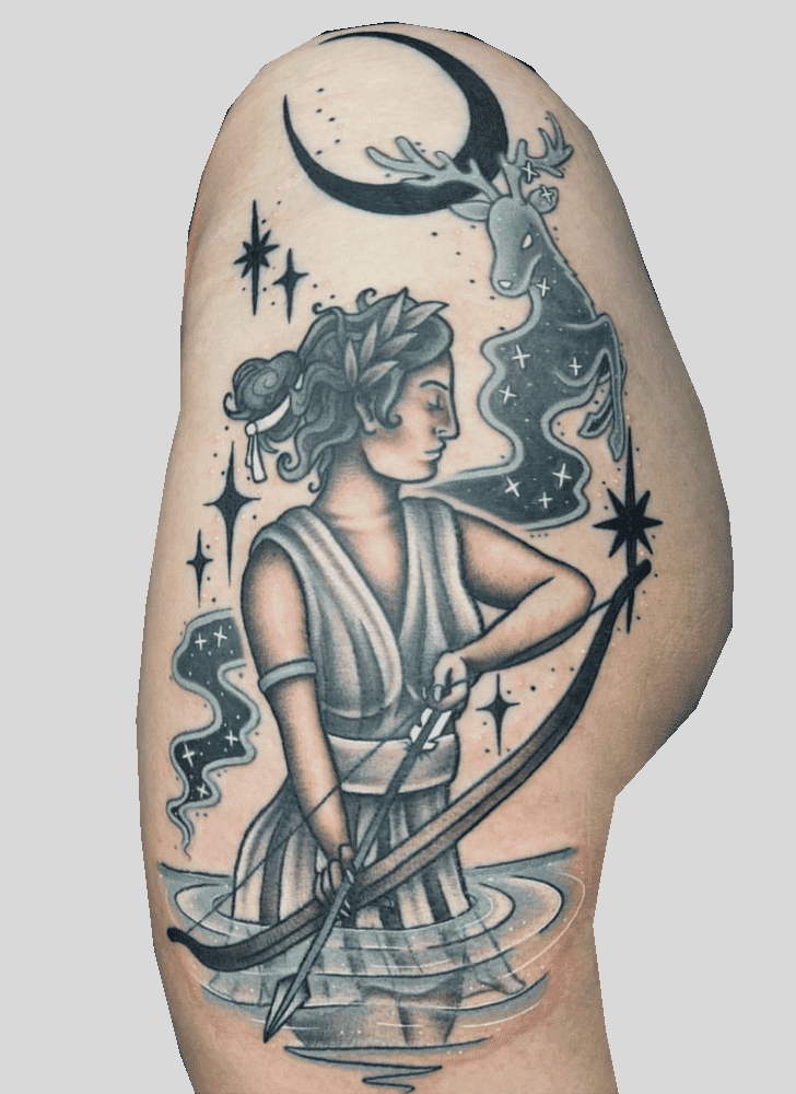 Archery Tattoo Figure