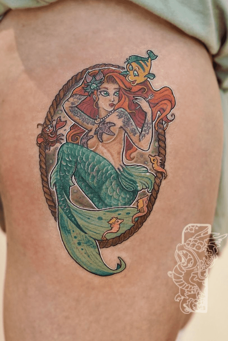 Ariel Tattoo Shot